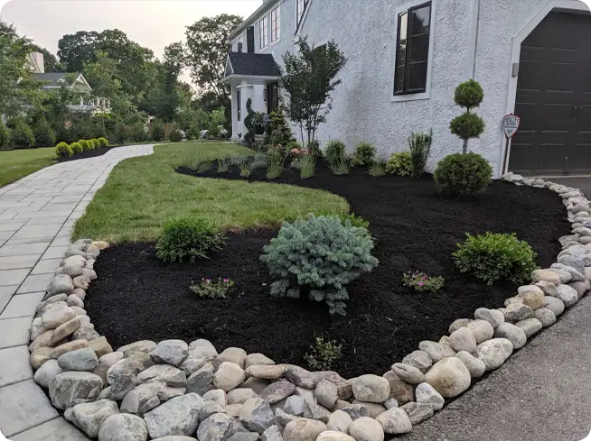 Mulch Installation in Gainesville example 5