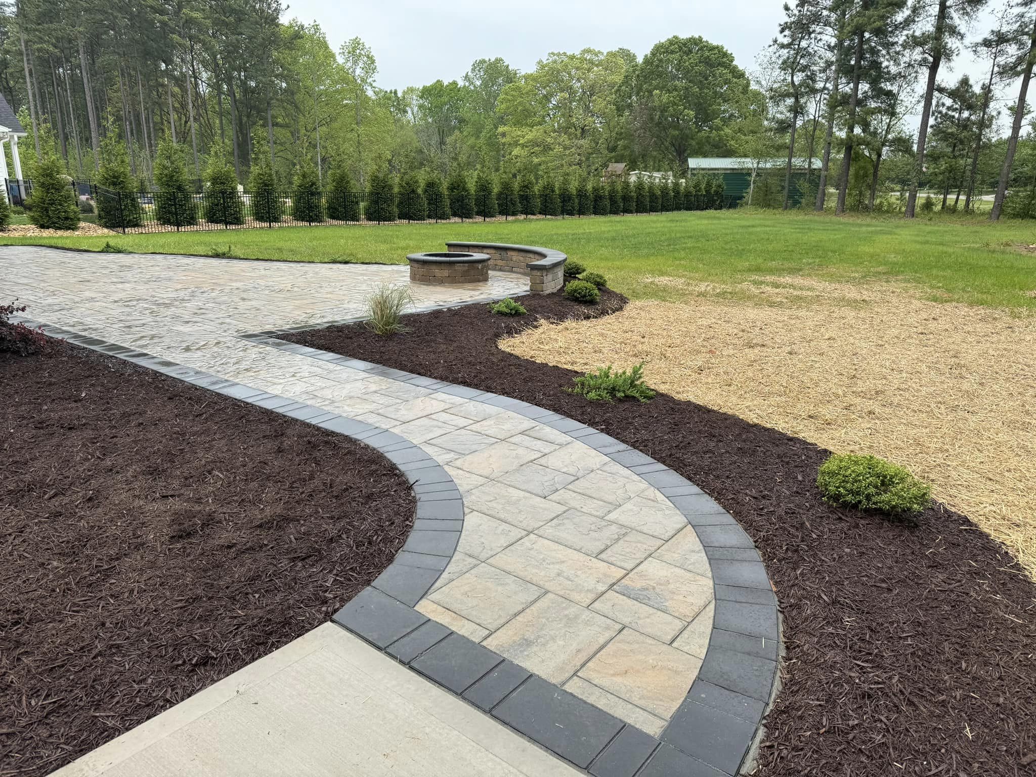 Mulch Installation in Gainesville example 8