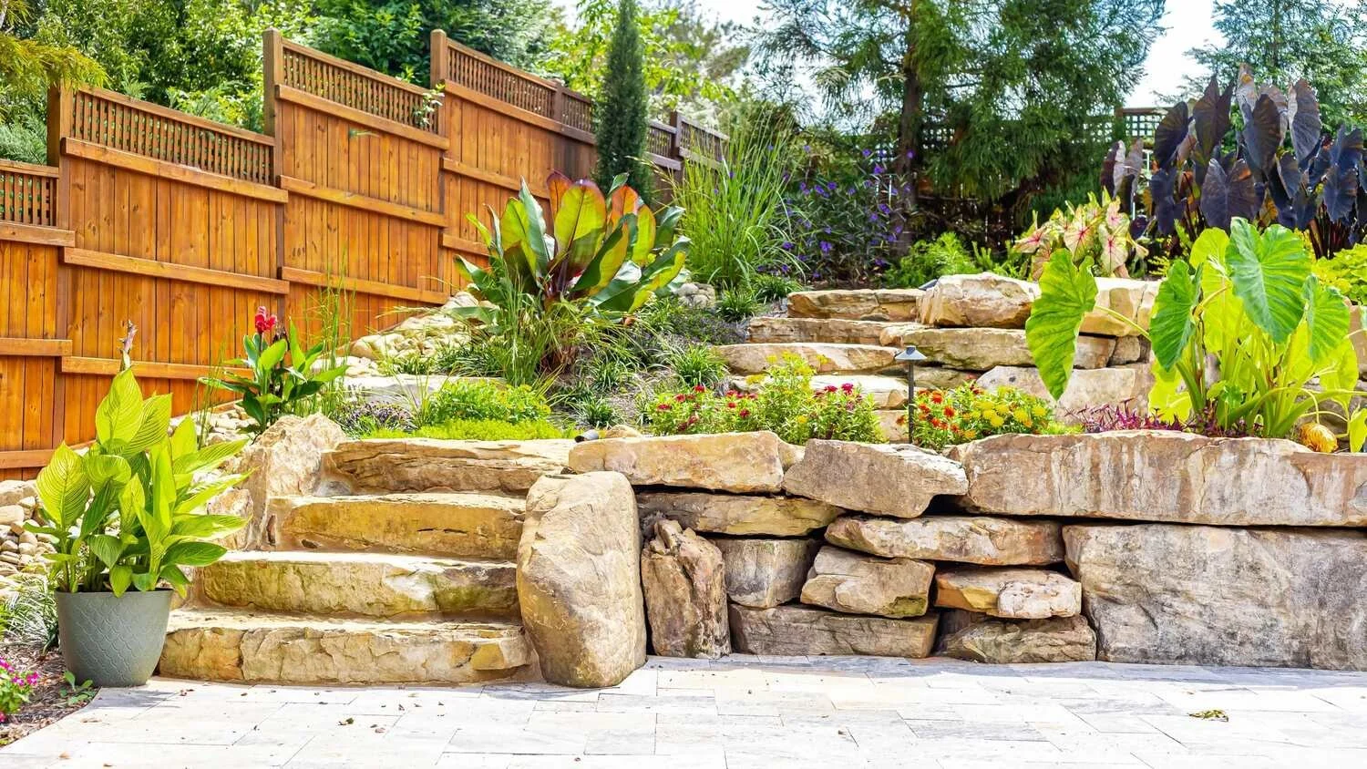 Retaining Wall Installation in Nokesville example 8